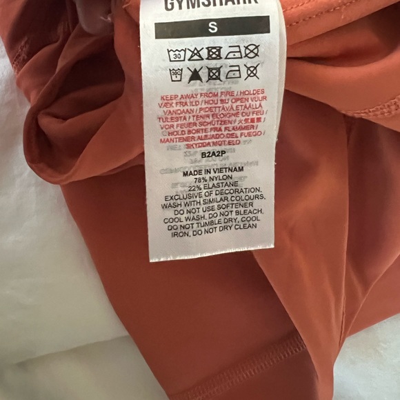 Gymshark KKFIT orange leggings size small - Picture 5 of 5